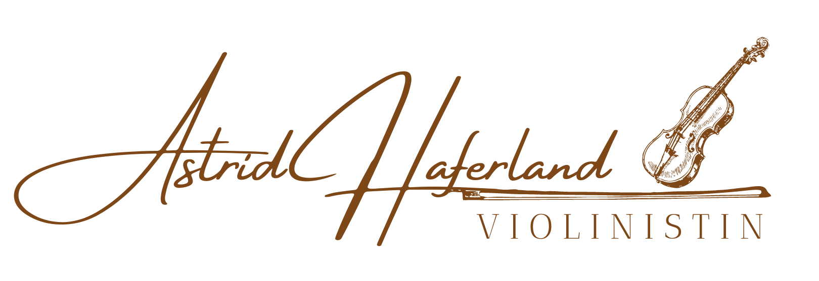 Violinistin Astrid Haferland